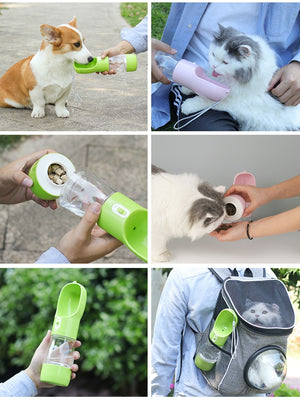 Dog Multi Function Portable Bottle